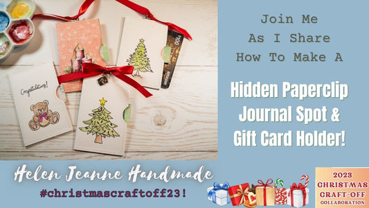 #Christmascraftoff23 YouTube Collaboration With Rach And Bella Crafts