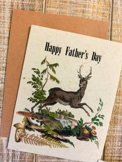 fathers day seed paper card
